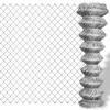 Day and Night - Day and Night Silver Galvanized Steel Wire Fence 15x1.25 M