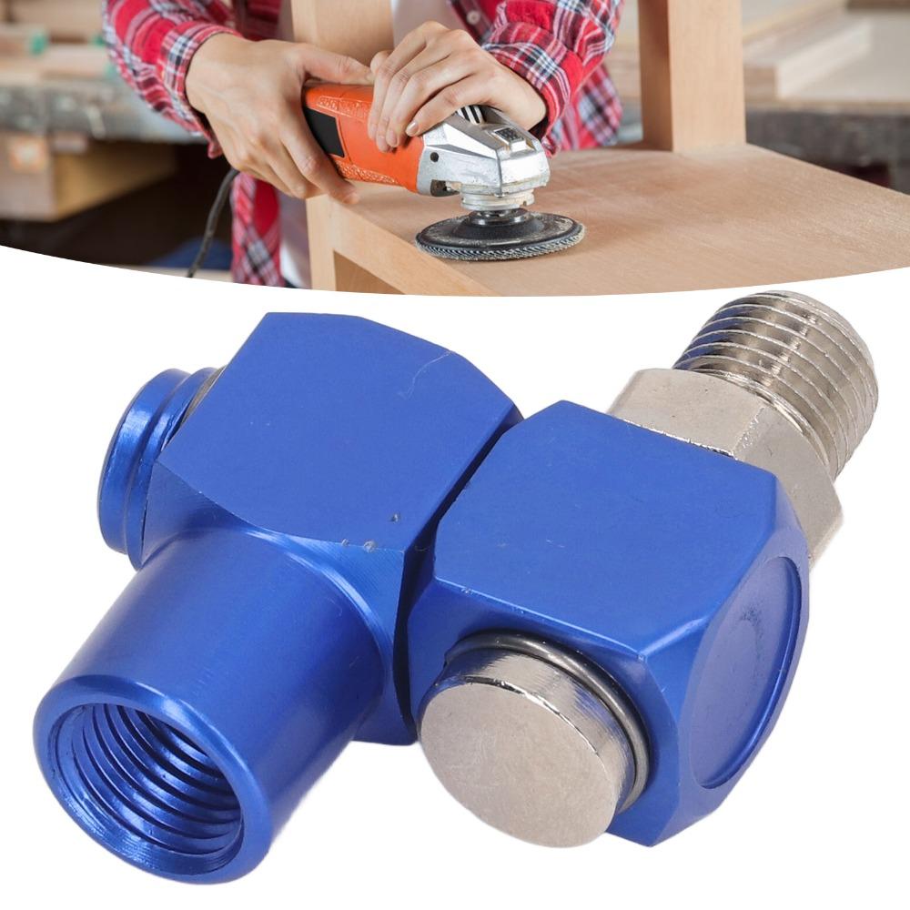 4PCS 360 Degree Rotation Swivel Air Fitting 150PSI Rated Rotating Hose Connector Pneumatic Tools
