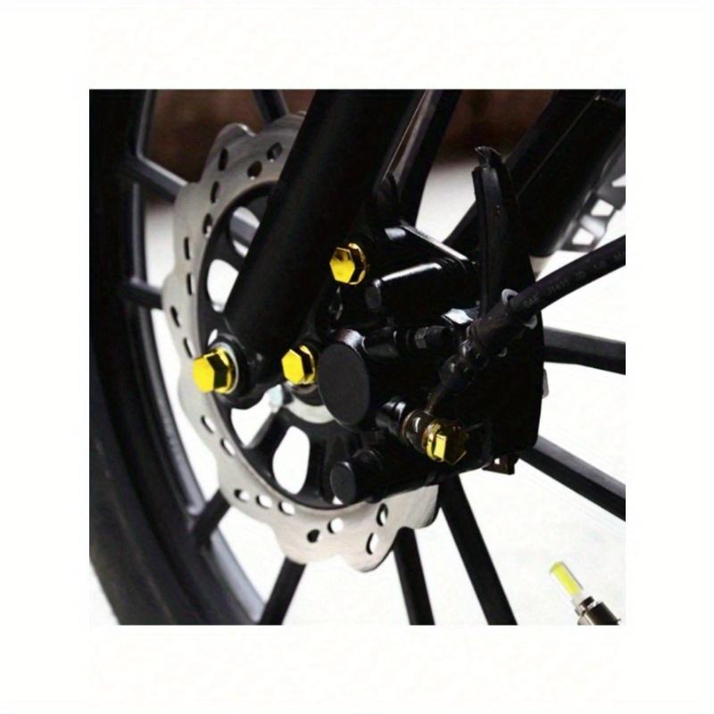 30pcs/Pack Motorcycle Screw Cover Motorcycle Body Plastic Decoration Kit Nut Shaped Cover Motorcycle Modification Accessories Screw Cover