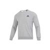 Essentials Fleece Sweatshirt Medium Grey Heather/Black Men Streetwear H12221