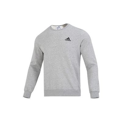 Флисовая толстовка Essentials, средний серый меланж/черный, мужская уличная одежда H12221