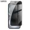 10pcs Kalebol High-Aluminum Screen-Printed Full-Coverage Black-Border Privacy Tempered Glass Film