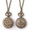 Европейские и американские ретро карманные часы-кулон с розой – Модные украшения-цепочки для свитера