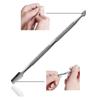Double Sided Finger Dead Skin Push Stainless Steel Nail Cuticle Pusher High Quality Manicure