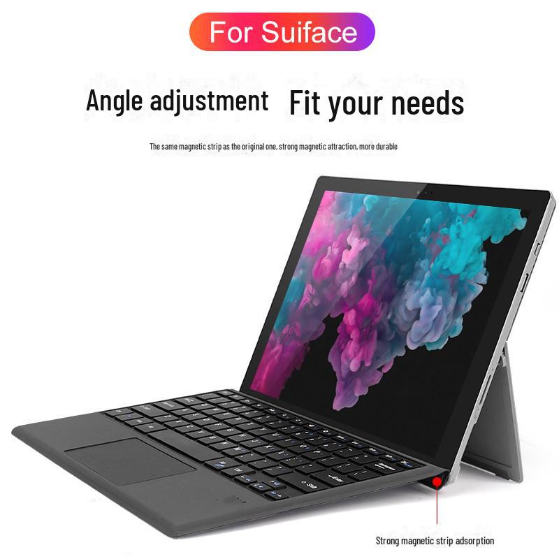 Совместимость с ультратонкой Bluetooth-клавиатурой Microsoft Surface Pro 345 Magnetic Pro7 Go/2/3