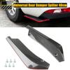 Universal Rear Bumper Canards Splitter Scratch Protector for Hyundai iX45 iX25 I20 Sonata Verna Solaris Elantra Car
