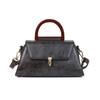 Cowhide Handbag Trapezoidal Shoulder Bag Retro Crossbody Bag Texture Women's Bag