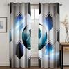 Soccer Football Sports Lovers Room Decorative Curtains 2 Panel Boys Girls Bedroom Living Room Den Window Decorative Curtains