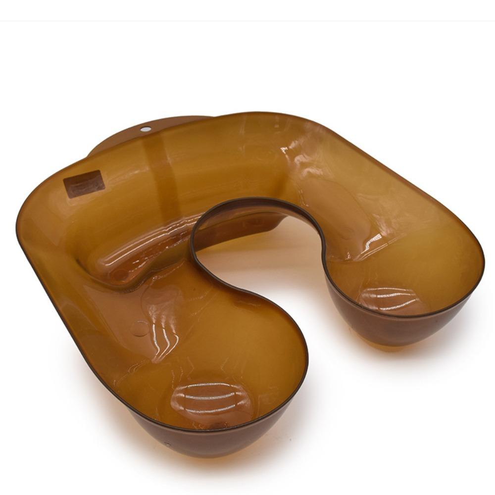 Окрашивание волос Окрашивание волос Плечевой поднос для шеи Непроливающийся Перманентная завивка волос Поднос для шеи Салон