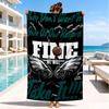 Philadelphia Eagles Night Game Beach Towel, Quick-drying, Easy to Care for, Suitable for Both Fitness and Beach Vacations,Sports Essential