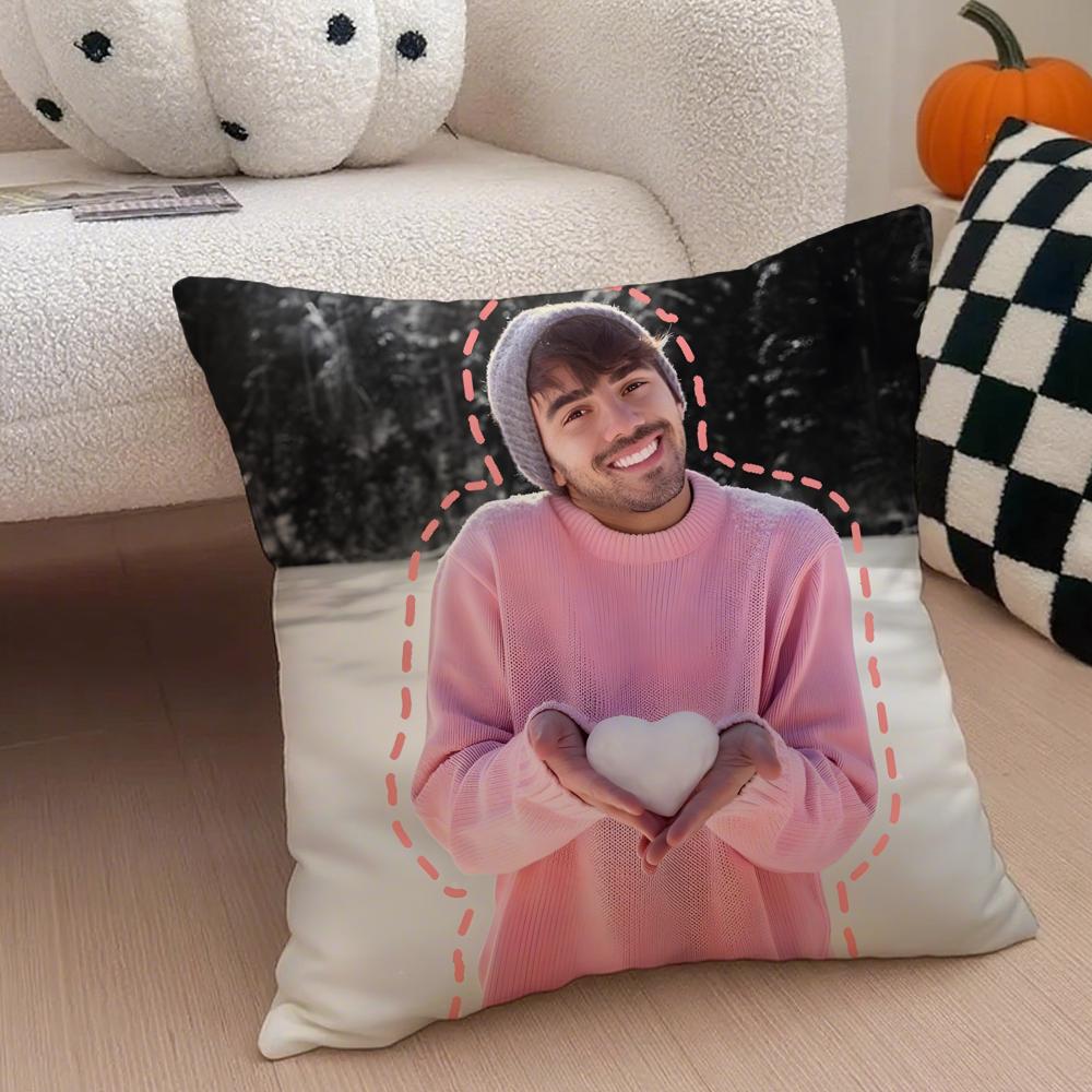 Creative Funny Argentine Creator FFede Vigevani Cushion Cover Throw Pillow Cover Hidden Button Durable Polyester Chair Cushion
