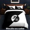 SC Freiburg FC Design Bed Bedding Set 1 Duvet Cover + 2 Pillowcases Soft Breathable Household Bed Linens