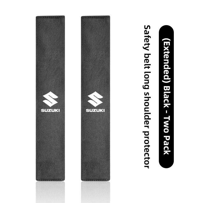 Car Seat Belt Shoulder Protection Set Interior Accessories For Suzuki Jimny Swift Samurai Vitara SX4 Alto Kaiser Ingnis DZire