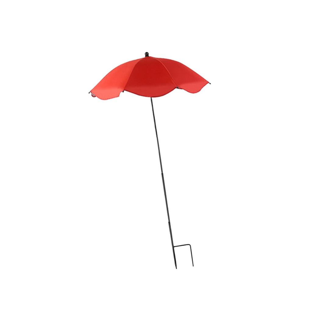Plant Umbrellas for Outdoor Plants with Ground Stake Sturdy Weatherproof Protection Planter Shade Cover Garden Umbrellas