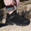 Outdoor Hiking Shoes Men Anti-slip Low-top Soft Casual Sports Shoes Men Comfortable Breathable Lace-up Sports Shoes Men