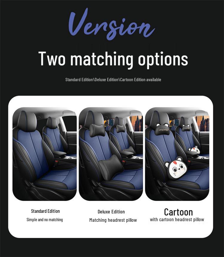 Weilan 6 Perforated Leather Car Seat Cushion - Universal Fit, New Model, Four Seasons Use