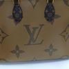 [Pre-Owned] Louis Vuitton Onthego MM 'Brown Giant Monogram/Brown Monogram Reverse Canvas' - Fair #1JJY6YW