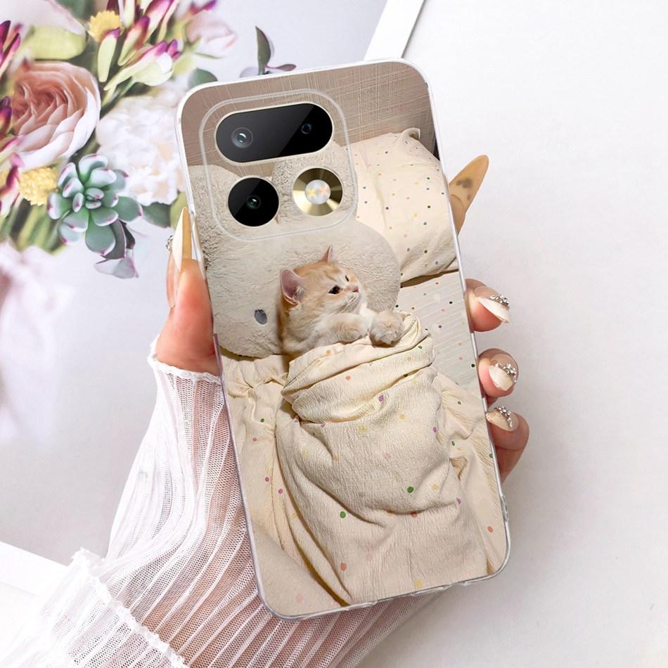 For Realme 16 Pro+ 16Pro Cute Flower Butterfly Cat Painted Case For Realme 16 Pro Plus 5G Soft Silicone TPU Phone Cases