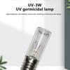 1 шт. Ультрафиолетовая лампа-колба E17 для дезинфекции, бактерицидная, для бытового использования, для дома, УФ-стерилизация, клещи, УФ-лампа фиолетового света