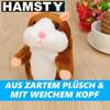 HAMSTY Talking Hamster Soft Toy Plush Toy Stuffed Animal Children Toy
