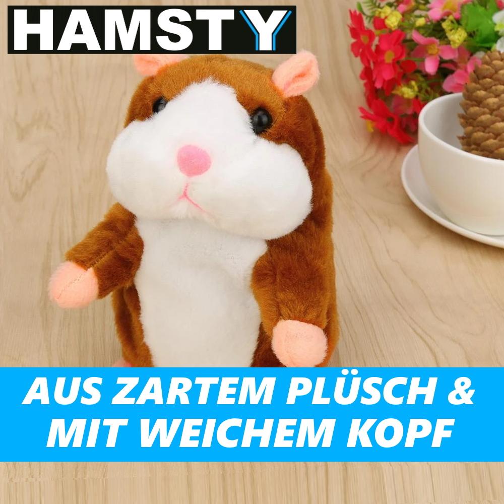 HAMSTY Talking Hamster Soft Toy Plush Toy Stuffed Animal Children Toy