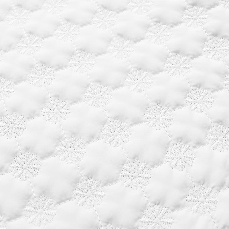 100X150СМ Ткань с вышивкой снежинок Зимний теплый стеганый хлопковый набивной материал Для косметички Шляпы Костюма