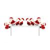 Santa Claus Xmas Door Corner Sign Wooden Door Corner Ornament Creative Door Frame Decoration