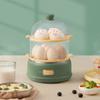 Double Layer Egg Boiler Household Electric Egg Cooker Steamer Poacher Multifuctional Corn Milk Heating Breakfast Machine 220V