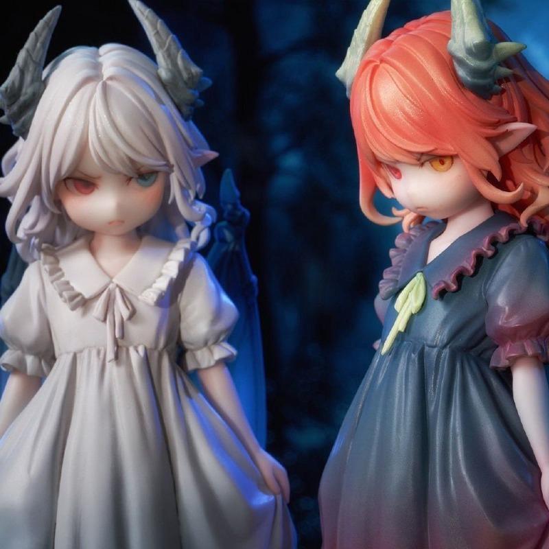Hand-made Ornaments Angry Dragon Girl Connor Beautiful Girl Guang Yan Twin GK Kobayashi Maid Anime Ornaments Around Hand-made