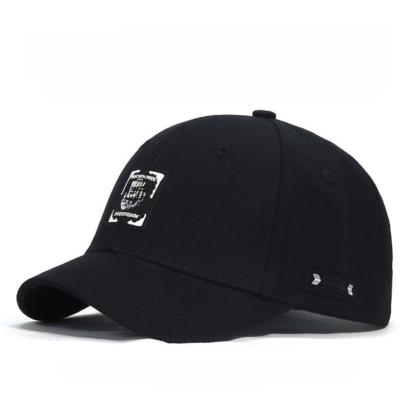 Cotton Letter Embroidery Baseball Cap With Short Brim For Men And Women 2024 Spring Fashion