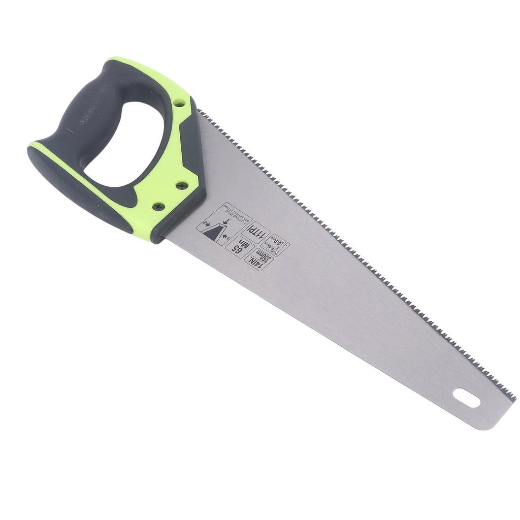 Деревообрабатывающая ручная пила 65MN марганцевая сталь чистая гладкая резка нескользящая рукоятка ручная пила для