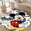 Personalized M-Mickey Round Chair Office Rug - Perfect for Mat, Office Chair & More - Ideal Gift for Birthdays and Holidays