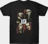 Новая редкая рождественская футболка с участниками группы U2 для фанатов, мужская, все размеры, унисекс