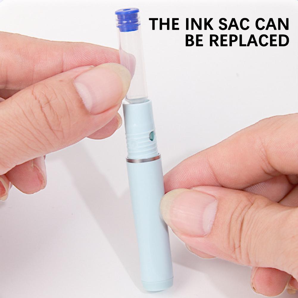 Выдвижная перьевая ручка с тонким пером, набор со сменными чернильными картриджами, ручка для практики каллиграфии для школы, офиса