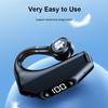 AlongChoice Bluetooth 5.3 Бизнес-наушник Светодиодный цифровой дисплей Гарнитура Объемная музыка Наушники большой емкости Водонепроницаемые