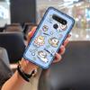 Милый защитный чехол для телефона LG K51/Reflect/L555DL, водонепроницаемый, антипылевой, задняя крышка, мультяшный модный дизайн, прочный, ТПУ