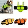 Dog Life Jacket Reflective Dog Flotation Safety Vest with Rescue Handle for Swimming Boating Surfing Adjustable Lifejacket Swimwear for Dogs