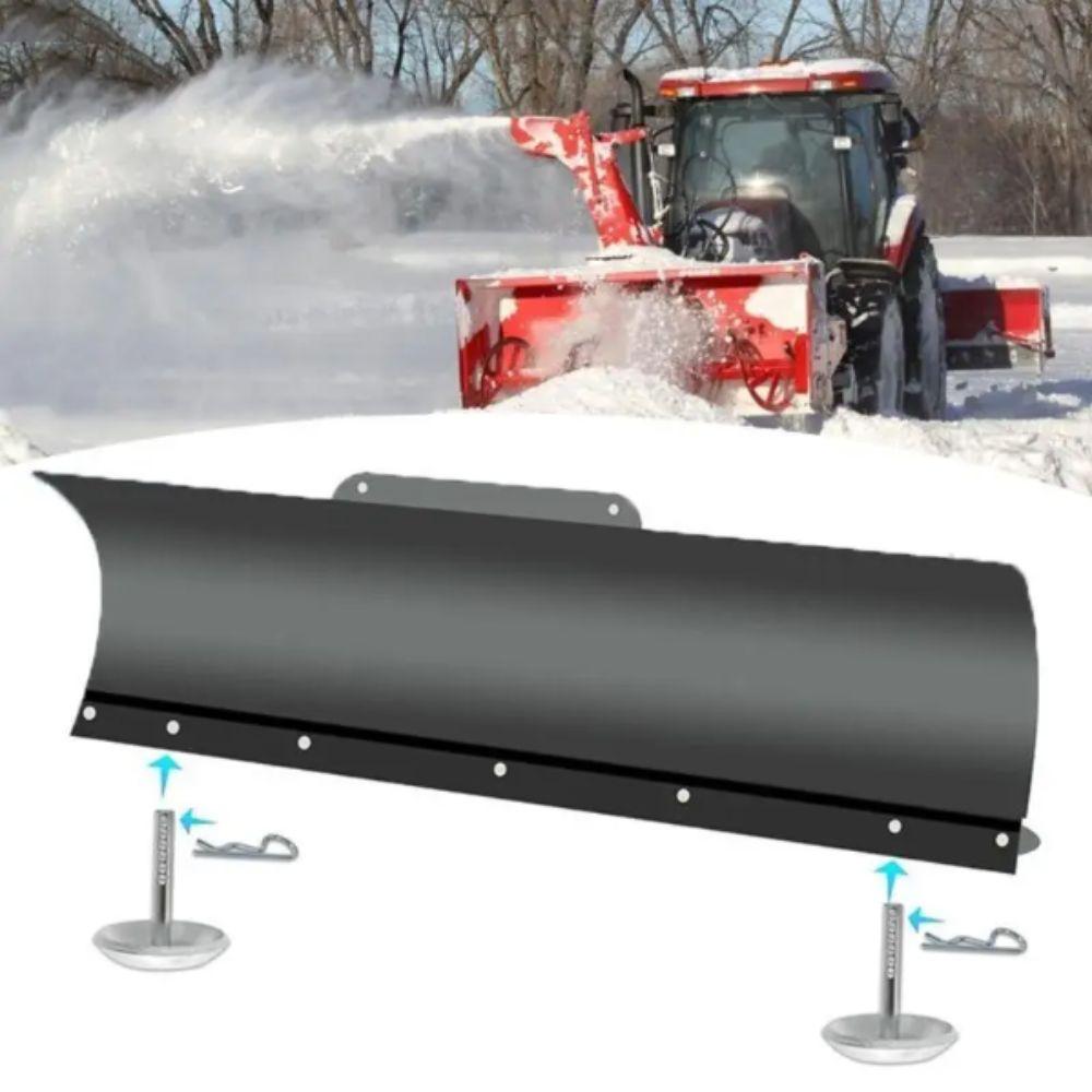 Heavy Duty Steel Replacement Skids Round Shaft Snow Plow Feet Snow Plow Skid Shoe Plow Protection