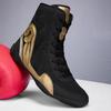Men Boxing Shoes High Ankle Casual Sneakers Non-Slip Brand Classic Wrestling Shoes Woman Professional Training Boxing Boots
