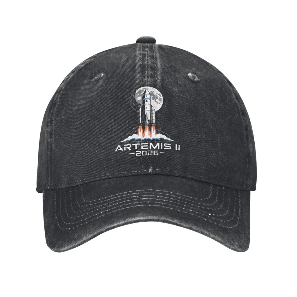 Artemis II Возвращение на Луну Кепка-бейсболка для отдыха Защита козырька Snapback Хлопковые головные уборы gorras