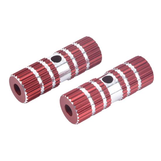 1 пара Нескользящие канавки Высокая несущая способность Высокая твердость Велосипедные задние педали Алюминиевая опора для ног