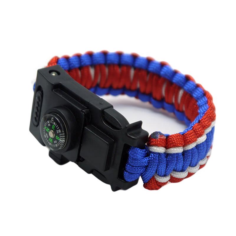 OLOMM Multifunctional Paracord Survival Bracelet with Knife