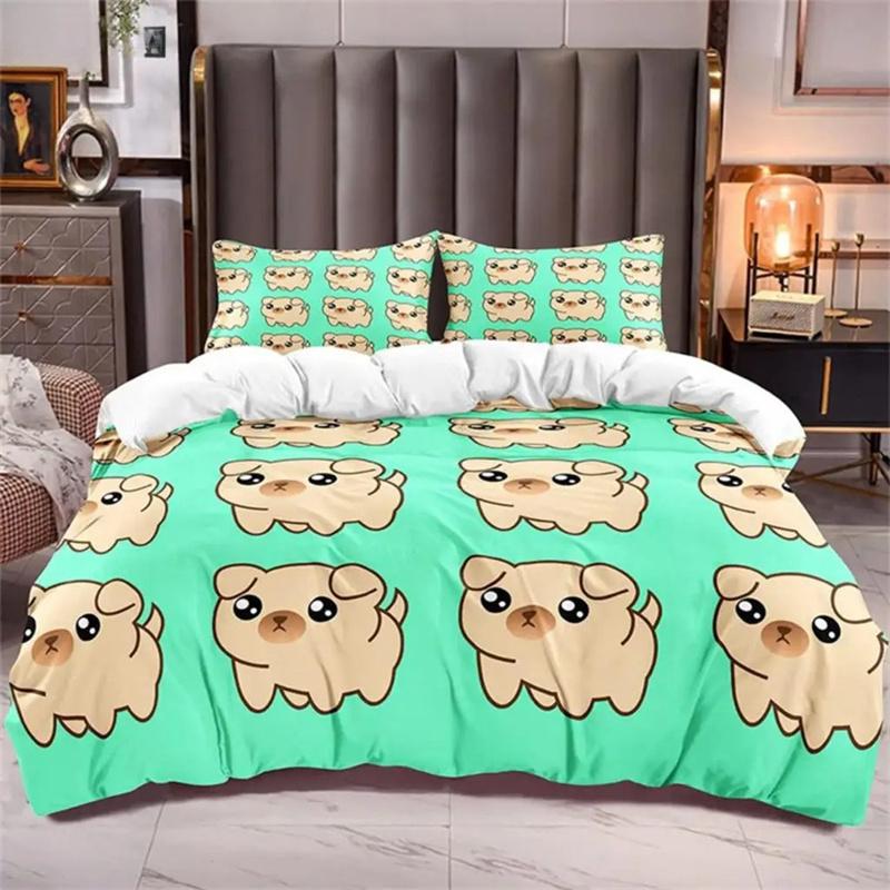 Мультяшный милый поросенок пододеяльник комплект постельного белья Kawaii Animal комплект постельного белья King Microfiber Farmhouse Wildlife Theme одеяло чехол наволочка