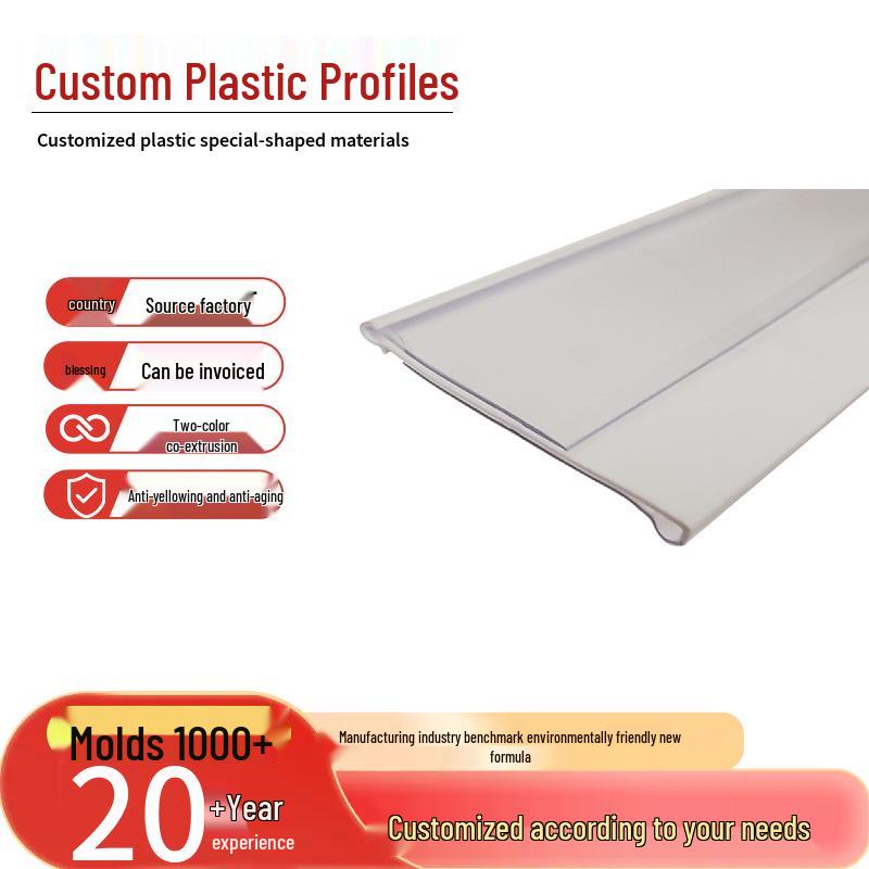 PVC Card Type Shelf Label Strips for Convenience Stores