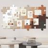 1PC Message Board Photo Wall Works Background Home Wall Decoration 3D Puzzle Felt Board Wall Stickers DIY Wall Photo Holder