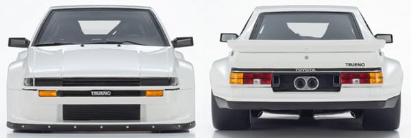 Kyosho Samurai 1/18 Toyota Sprinter Trueno AE86 Khyzyl Saleem (белый) Готовый к запуску KSR18070W