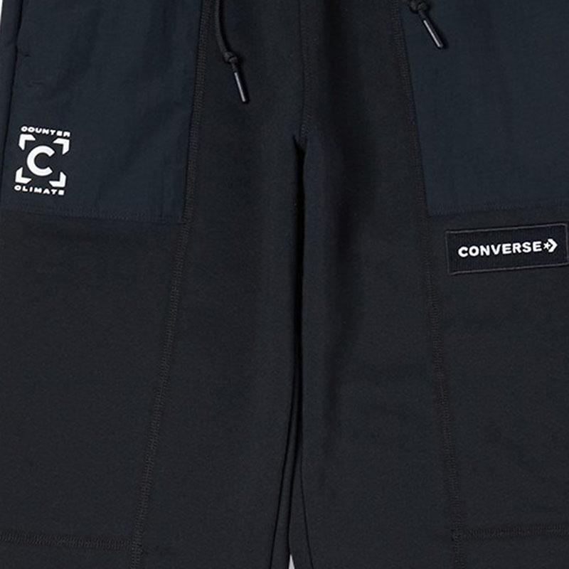 Converse Пэчворк Винтажные Флисовые Кружевные Шнуровка Эластичные Манжеты Вязаные Брюки-Свитшот Женские 10023986-A04