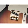 Wilkinson WTB Telecaster Bridge with String Length Brass Gold TL-Type Compensation, 3-Way Saddles,
