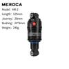 MEROCA MR-2 Амортизатор для горного велосипеда, воздушный, 125/150/165/190 мм, регулируемое давление воздуха, алюминиевый сплав, велосипедный амортизатор для MTB