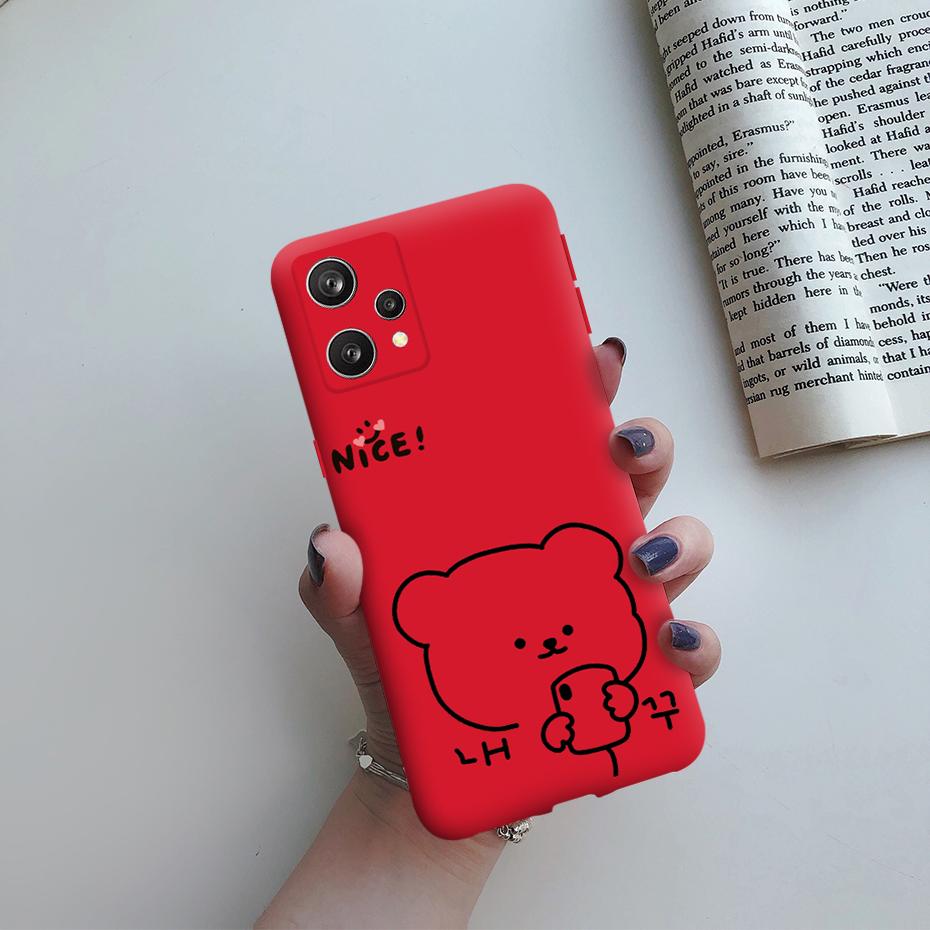 Чехол для Realme 9 2022 Милый Кот Мультяшный Расписной Мягкий Силиконовый Задняя Крышка Телефона Для Realme 9 4G Чехлы Fundas RMX3521 Realme9 Coque